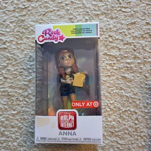 Funko Rock Candy Ralph Breaks The Internet Anna Vinyl Collectible New